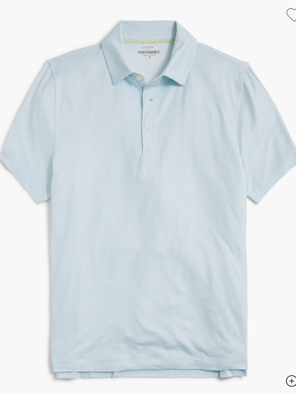 J. Crew Factory Men’s Performance Polo